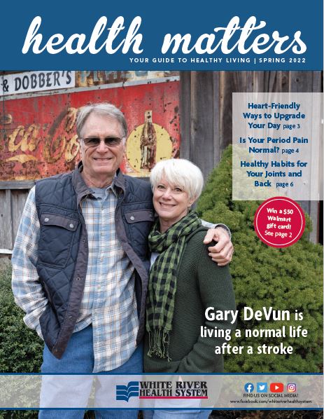 Spring 2022 Health Matters Cover